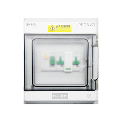 Sistema elettrico-solare solare IP66 230V della scatola di distribuzione di CA dell'ABS del policarbonato