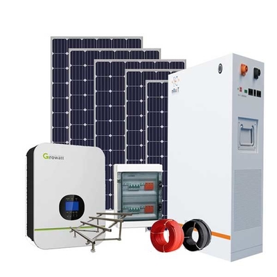 Sistema residenziale di energia solare del tetto sistema/12kw del pannello solare di MPPT 48V