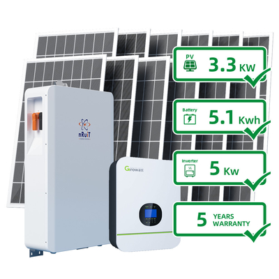 Famiglia solare fuori dal litio Ion Battery Cell del sistema a griglia 10W 230VAC 60HZ