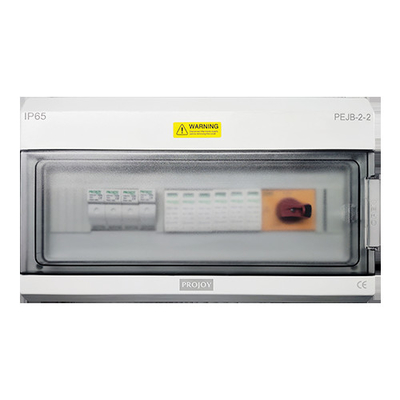 Contenitore solare 2 di combinatrice della corda di CC 1000V 32A dell'ABS del policarbonato in 1 verso l'esterno IP65