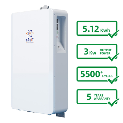 litio Ion Battery DOD 90% della batteria 5kw della Camera 3000W 6000 cicli