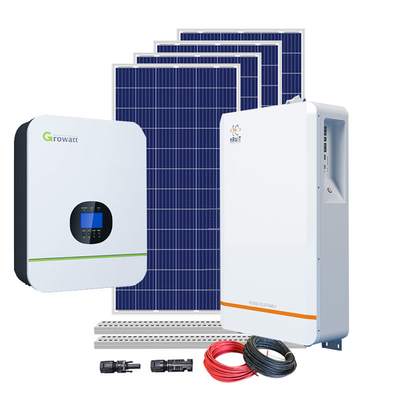 9Kwh solare fuori dal sistema a griglia 51.2V 176Ah fuori dalle centrali elettriche di griglia