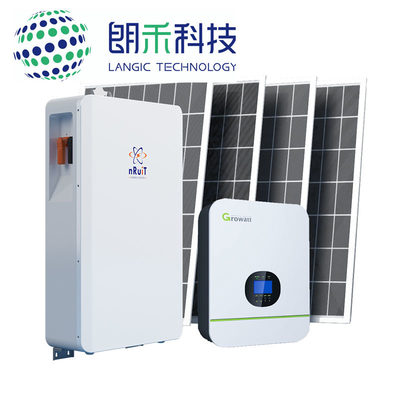 tetto solare 15kw fuori dal sistema solare Kit Powerporter 10kwh 200Ah di griglia
