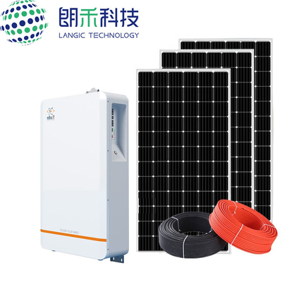 400 sistema solare di Pv del tetto del sistema solare/24Kwh 480Ah 38.23V della famiglia di watt