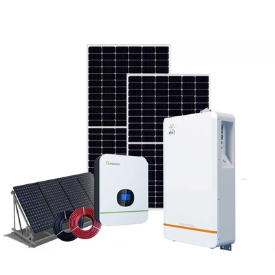 Sistema elettrico-solare di PV del pannello solare del sistema Growatt 5000TL 400w di 60VDC CATL