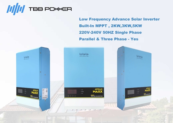 Invertitore ibrido solare a bassa frequenza 60A 48v 2kw della sinusoide pura MPPT di TBB