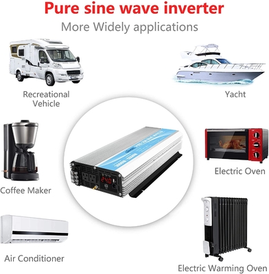 Invertitore solare ibrido 3000W MSDS UN38.3 della sinusoide pura di DC24V