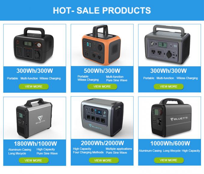 La Banca portatile 300w della batteria solare di Mini Camping 220V fuori dal sistema solare di griglia 0
